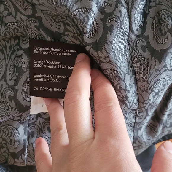 Genuine leather jacket - Picture 3 of 5